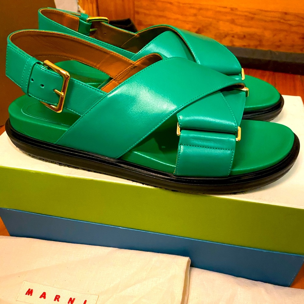 Retail $750 - NEVER WORN. Marni Fussbett sandals 41
